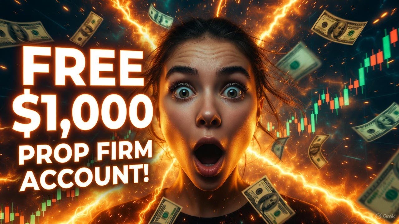 FREE $1,000 PROP FIRM 2026 | INSTANT FUNDED TRADING ACCOUNT | NO CHALLENGE