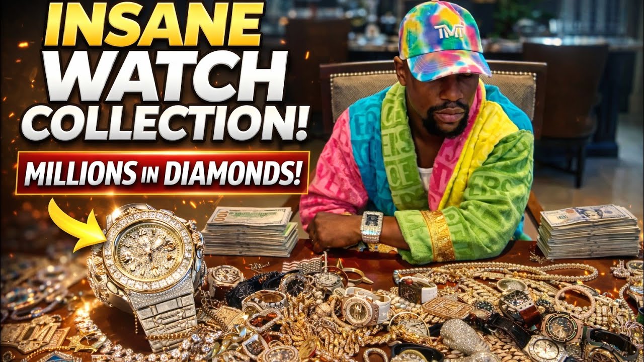Inside Floyd Mayweather&rsquo;s $100M Watch Collection 💎 Luxury Watches & Diamond Timepieces #millionaire 