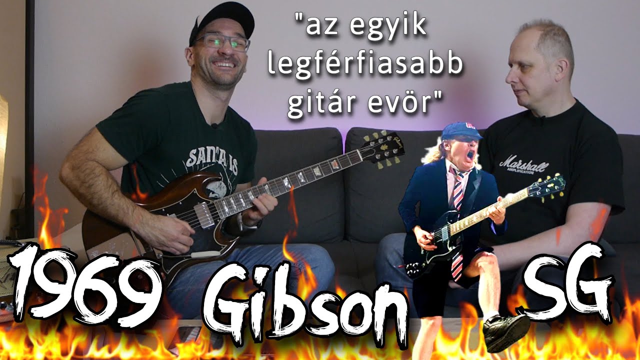 Gitártöri -  Gibson SG 1969 // A legférfiasabb hangszer?🎸