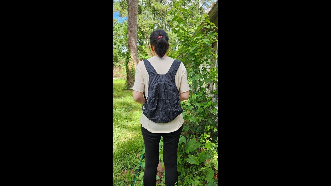 Nanobag Daypack - Ultralight 16L Foldable Travel & Hiking Backpack, Reusable, Packable, Collapsible