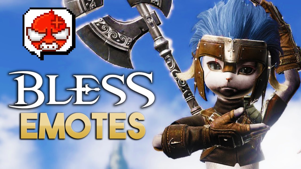 Bless Online | Emotes (Male Mascu & Female Sylvan Elf)
