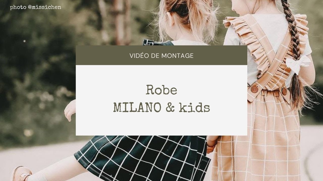 [ TUTORIEL ] Coudre une robe tablier pour bébé fille - patron Milano