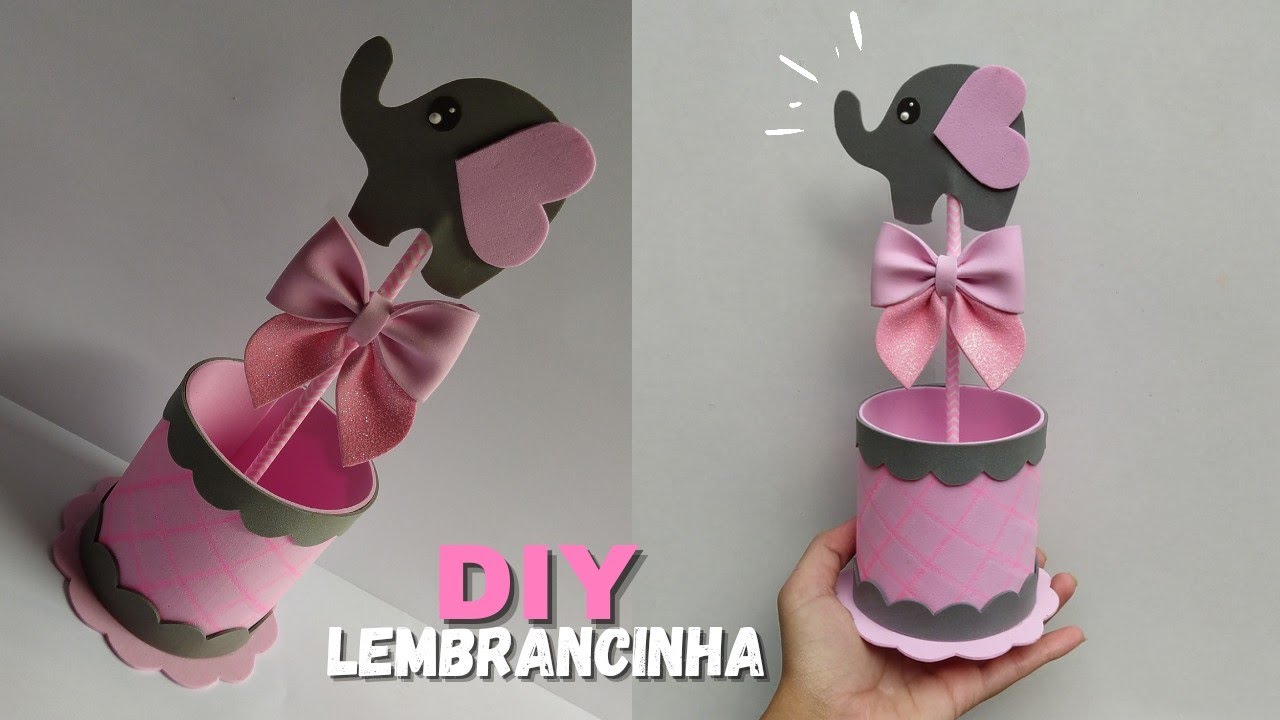 Lembrancinha fofa no tema elefantinho baby 💕