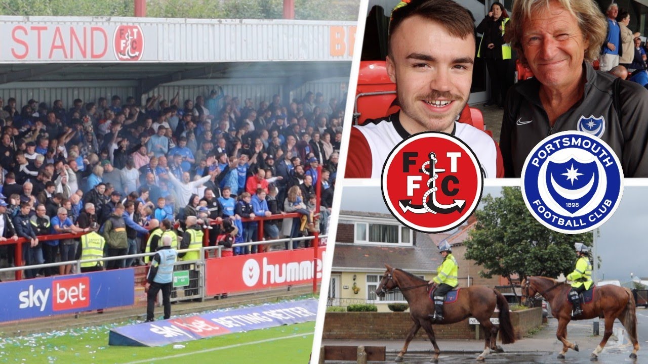 FLEETWOOD TOWN vs PORTSMOUTH | 0-1 | PYROS, LIMBS AND POMPEY WIN AWAY!