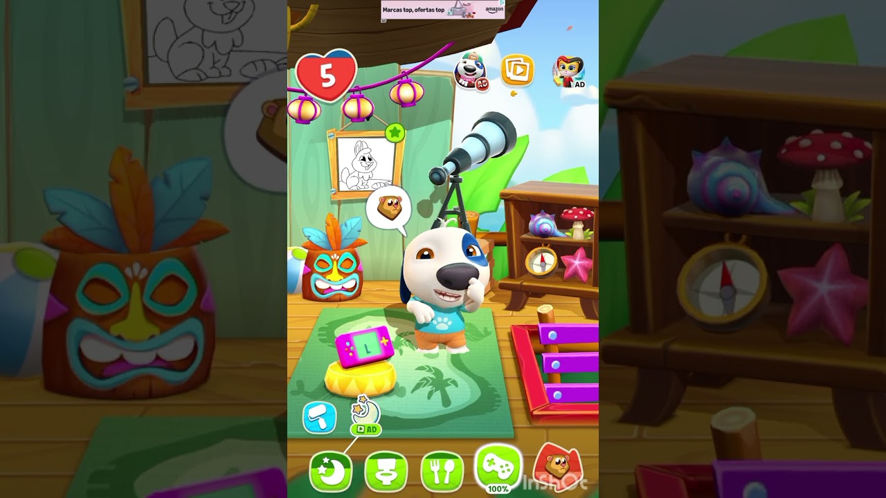 JUGANDO A TALKING HANK ISLAS POR 20 MINUTOS 