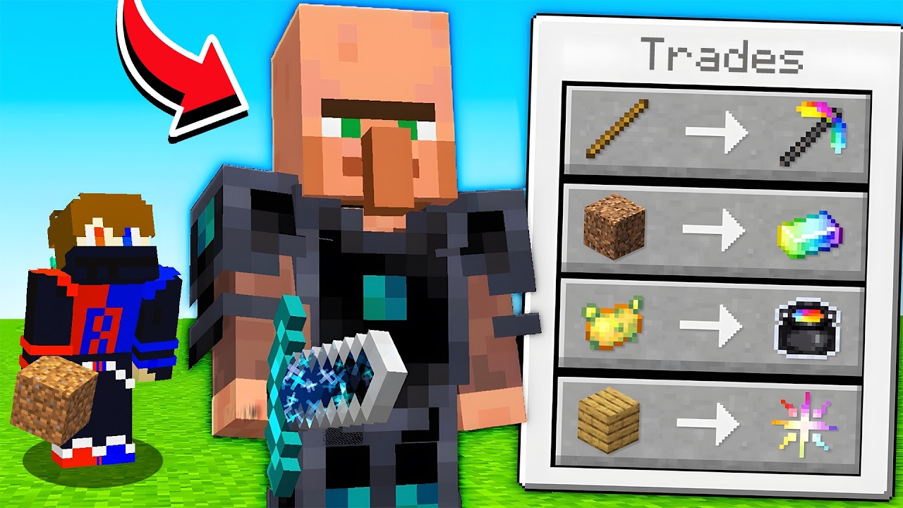I Found a Villager Which Trade AVARITIA Items