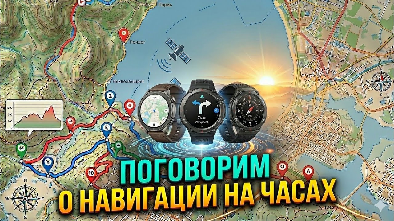 Поговорим о Навигации (Amazfit Balance 2\T-Rex 3\T-Rex 3 Pro)