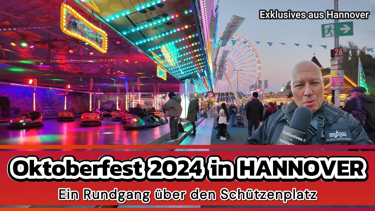 Oktoberfest 2024 in Hannover -  Ein Rundgang über den Schützenplatz.