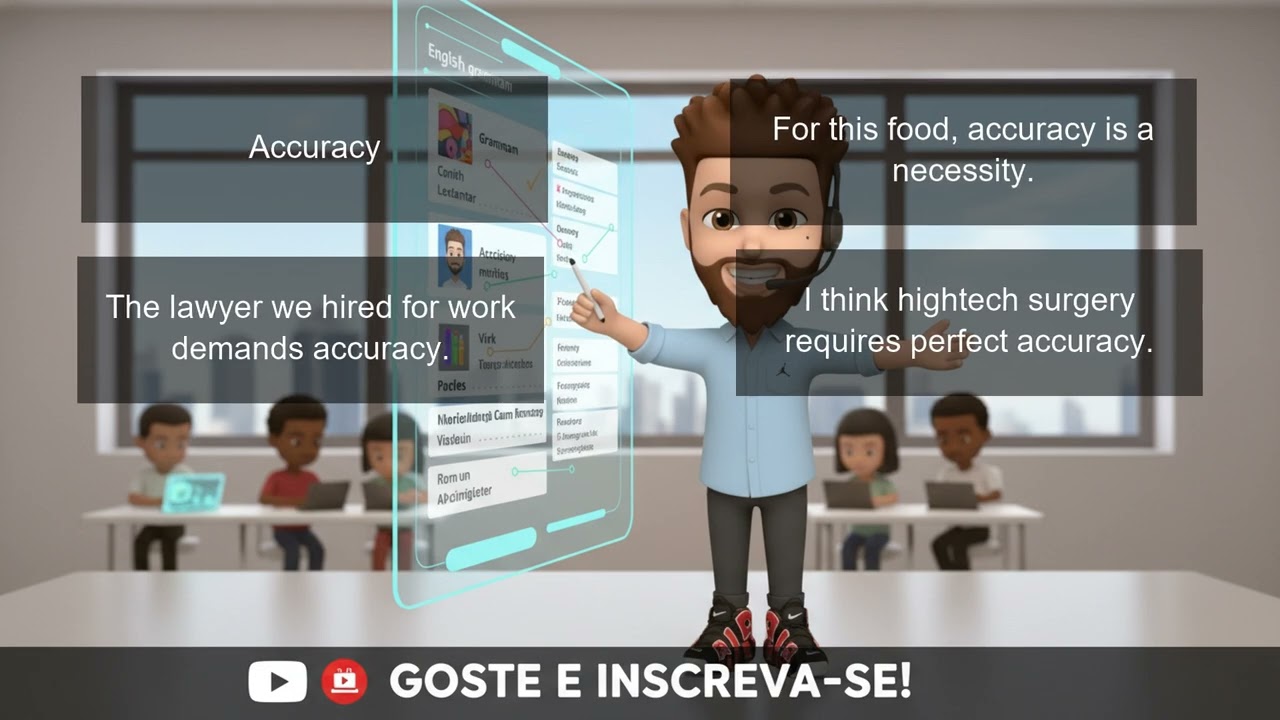 E aí, galera! Teacher Leandrinho na área! Mastering Accuracy in English