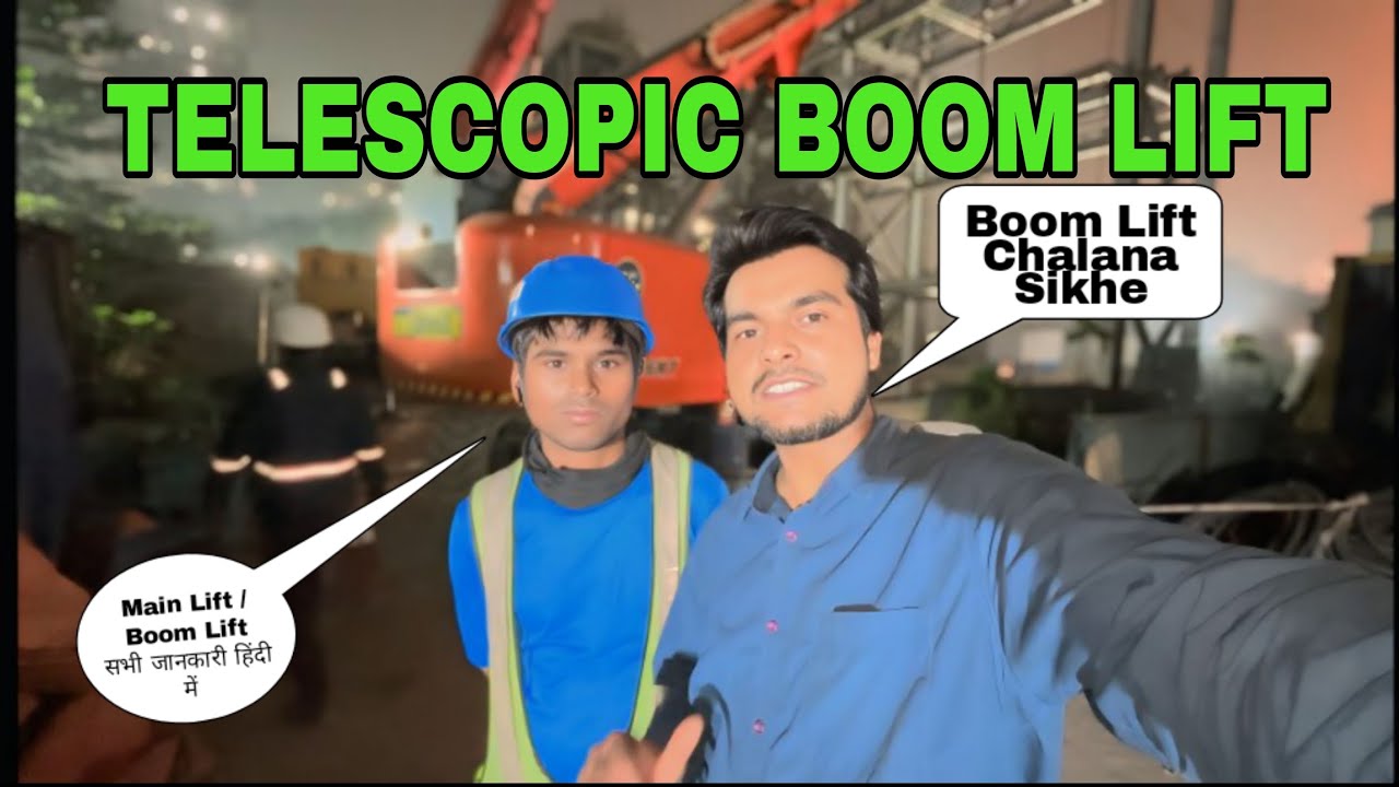 HOW TO LEARN TELESCOPIC BOOM LIFT DINGLI BT36RT ✅🤝 || Santosh Pal Vlog || #santoshpalvlog