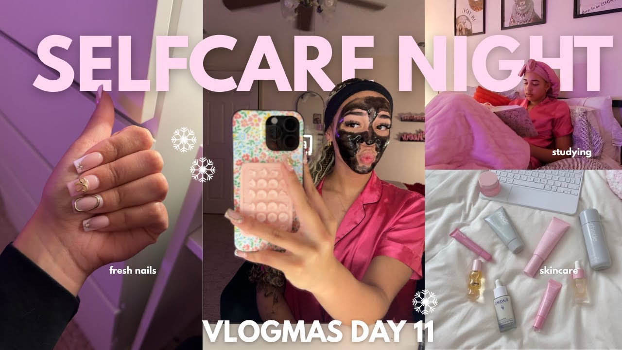 МИНИ-НОЧЬ УХОДА ЗА СОБОЙ ✨🧖🏾‍♀️ | ВЛОГМ ДЕНЬ 11