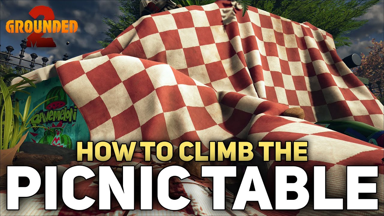 Grounded 2 - How To Reach The Top of The Picnic Table (Briefcase Combination Code)
