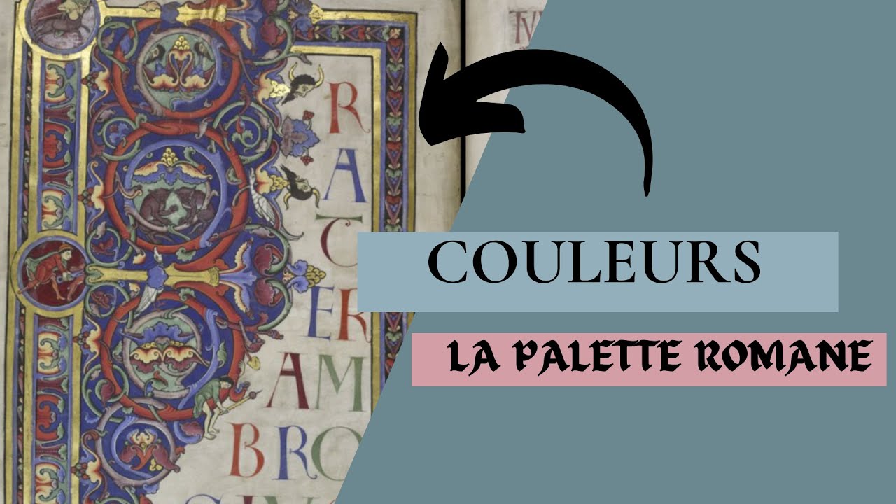Les couleurs vibrantes de l'enluminure romane