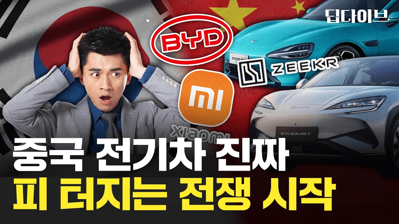 중국 전기차, 이제 끝났다? 11년 공짜 세금 없이 '최후의 결전' 돌입한 中 전기차 시장 | 🌊딥다이브🌊