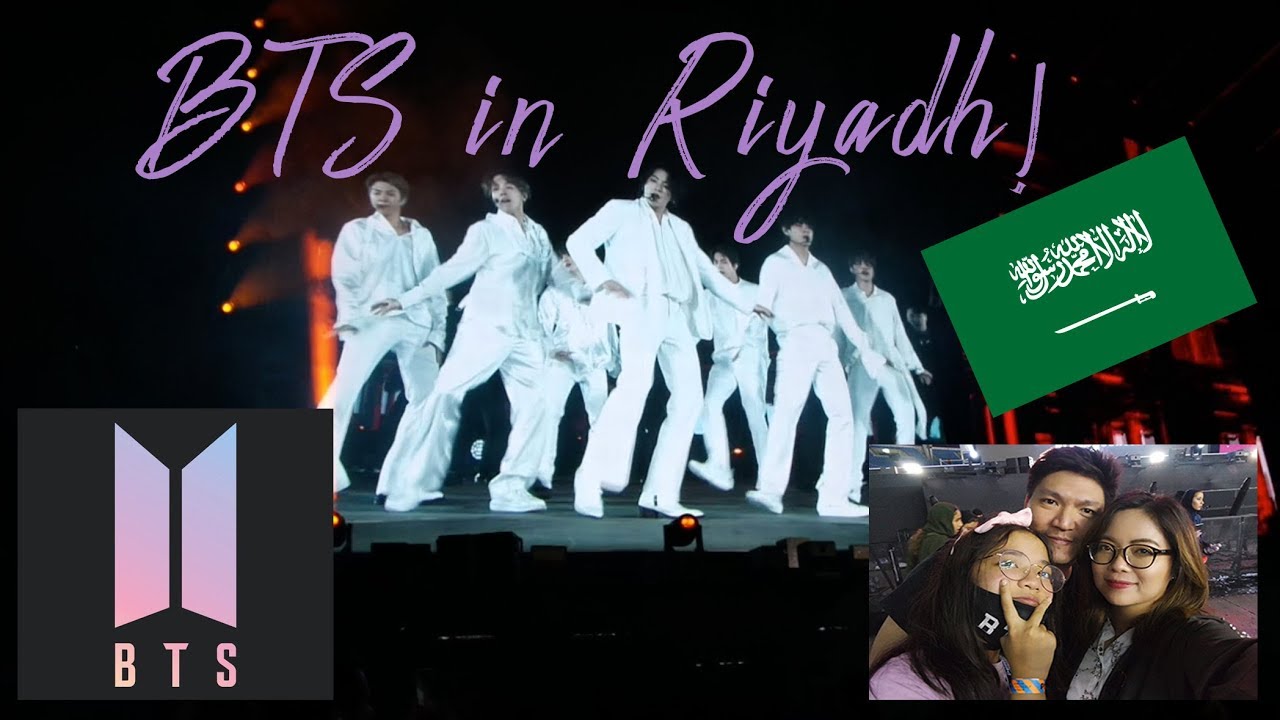 Going to the BTS concert in Riyadh! [Love Yourself, Speak Yourself WORLDTOUR 2019]