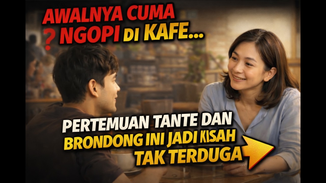 Awalnya Cuma Ngopi di Kafe… Pertemuan Tante dan Brondong Ini Jadi Kisah Tak Terduga