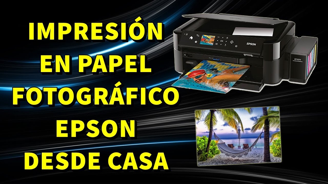 Como imprimir en papel fotografico desde word con impresora Epson