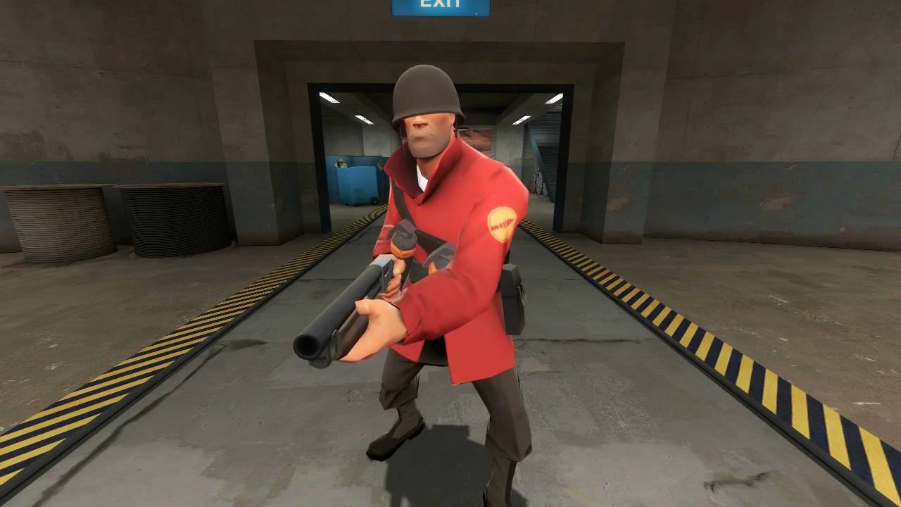 RED Soldier describes the BLU team