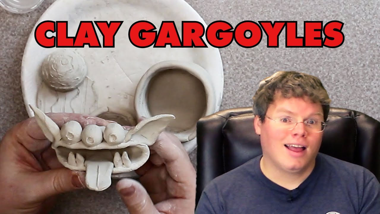 Gargoyles - Basic Hand-Building with Clay (Air-Dry Stonex)
