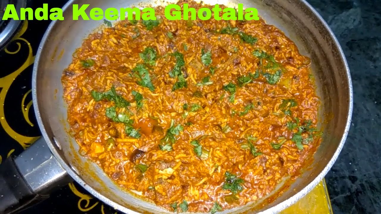 Anda Keema Ghotala | Anda Kheema Ghotala | अंडा कीमा गोटाला | Anda Ghotala Street Style | अंडा कीमा
