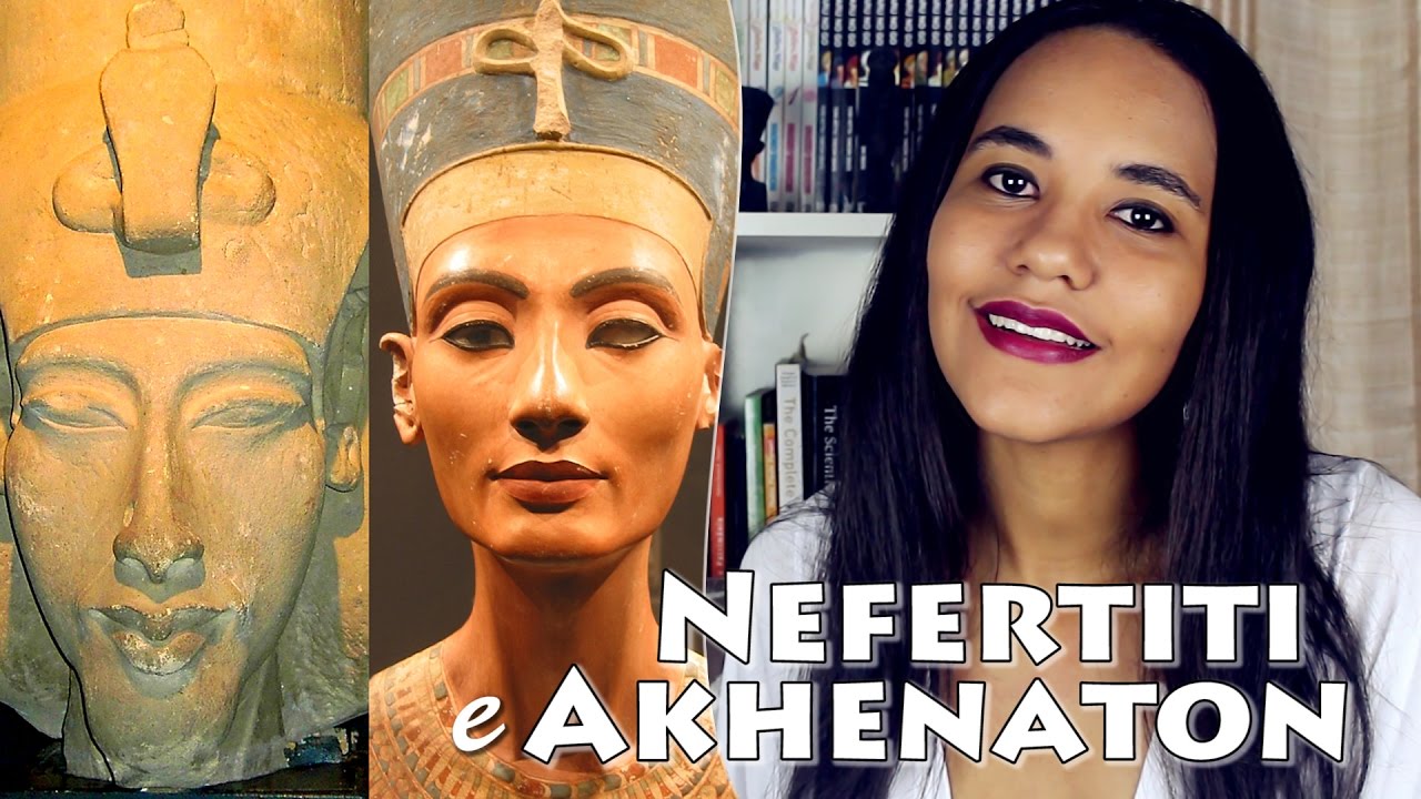 Nefertiti e Akhenaton | Rainha e Faraó | #EgitoAntigo