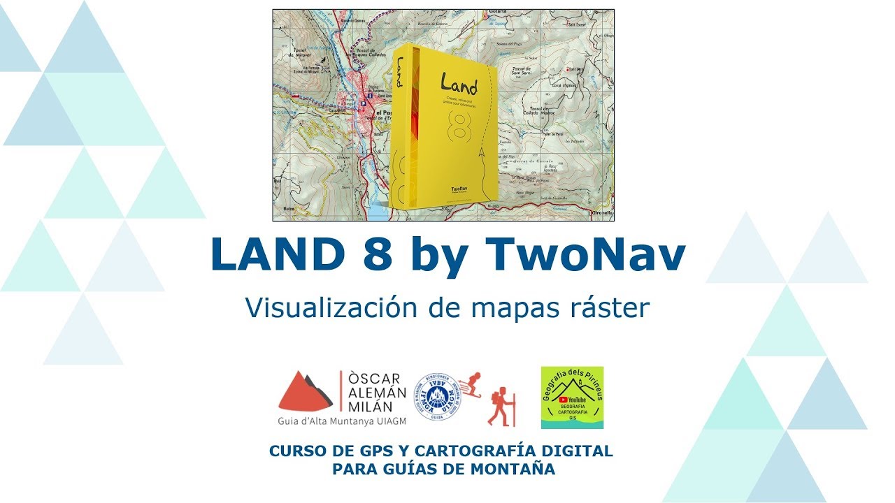 Land 8 - Visualización de Mapas Ráster .ecw .sid .imp .map .tif