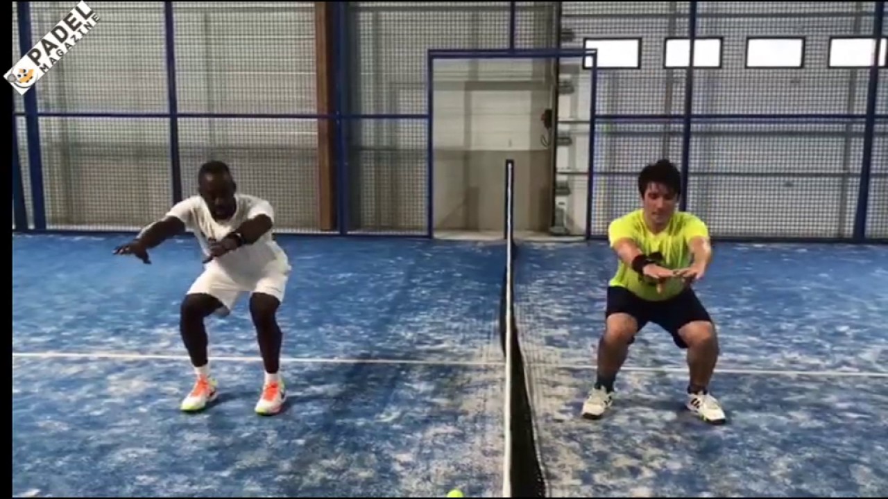 S'échauffer au padel by Hiram Azilinon