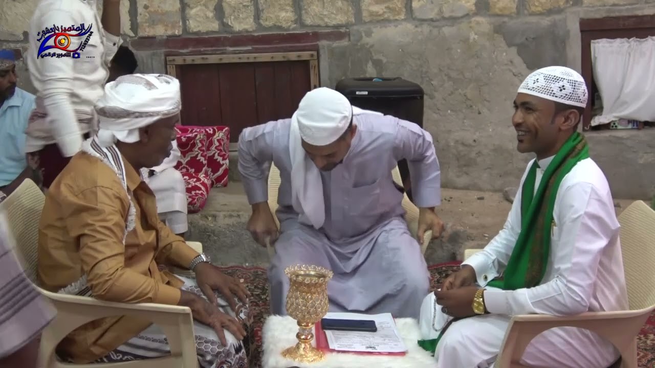 عقد قران الشاب خالد بن صالح باسعاده