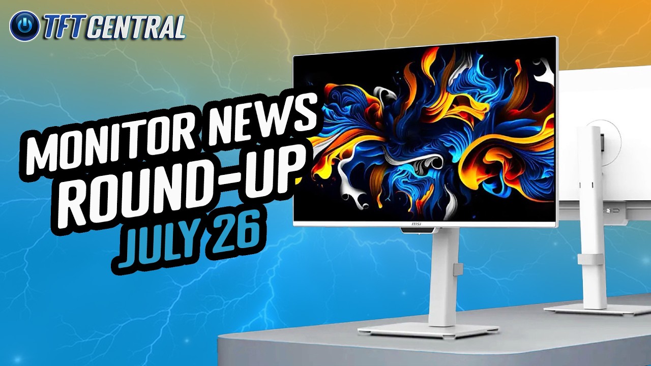 Triple-mode monitors, new ultrawides, new ZOWIE esports, new OLED technology [Round-up, July 2026]