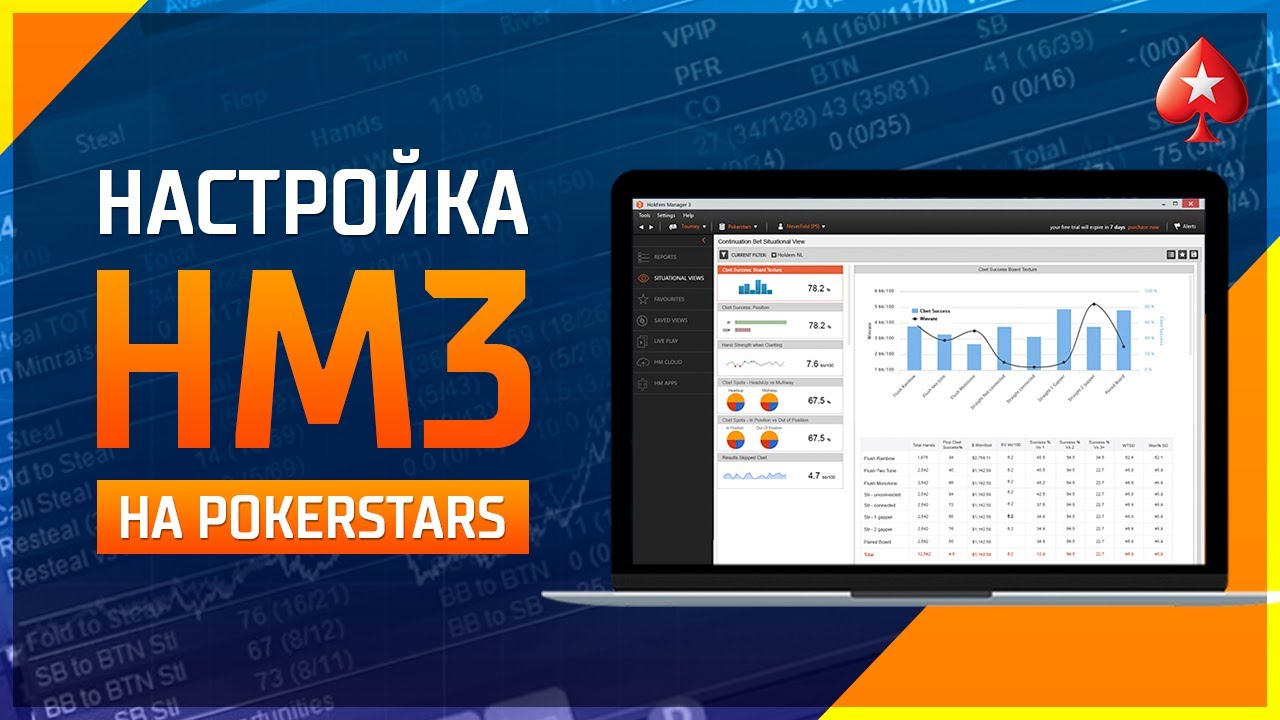 Как настроить Holdem Manager 3 на Pokerstars?