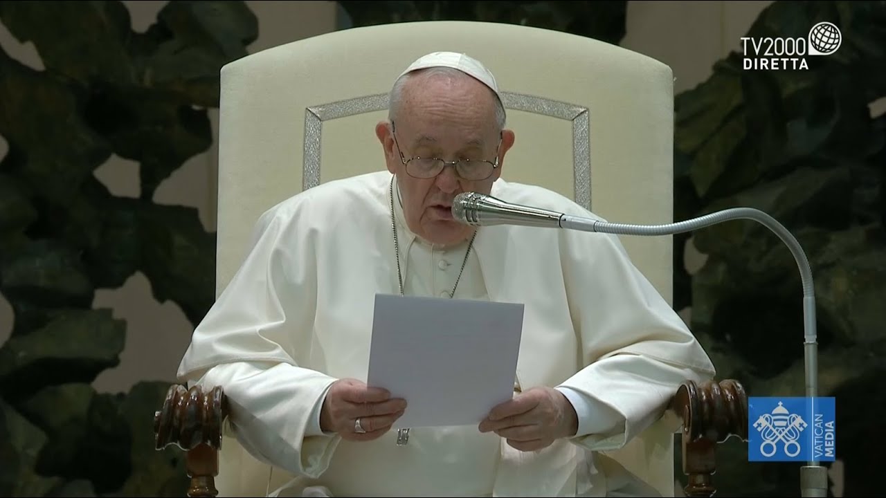 Papa Francesco, preghiera per la pace in Ucraina
