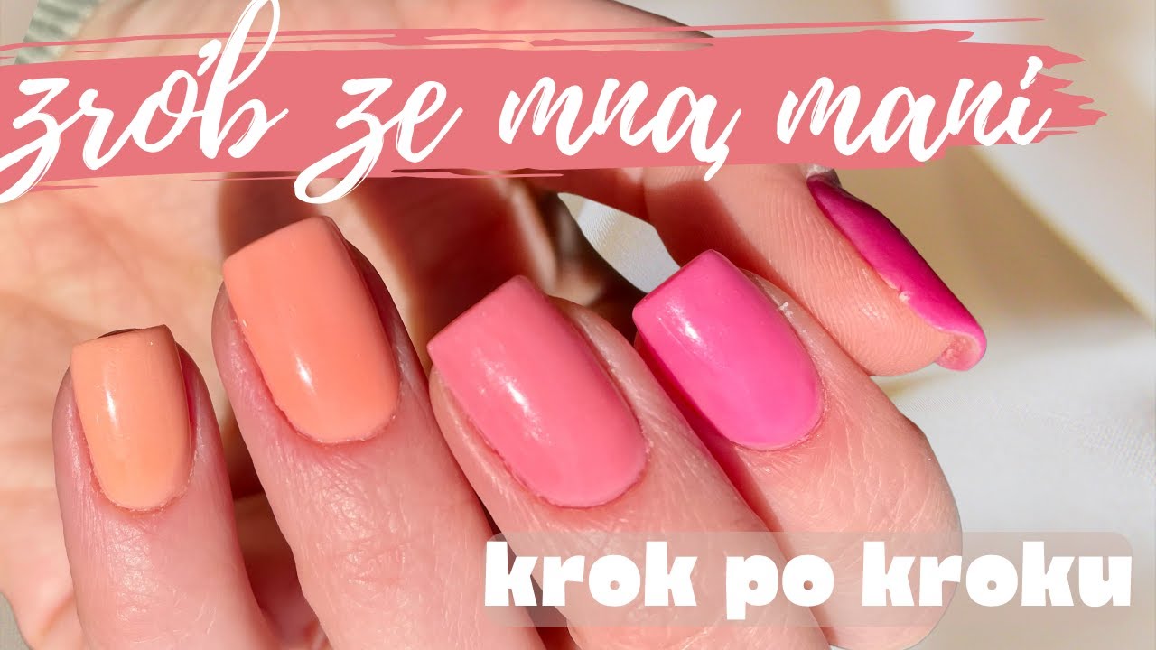 Zrób ze mną Manicure Tytanowy krok po kroku tutorial | Marisa z Pazurem