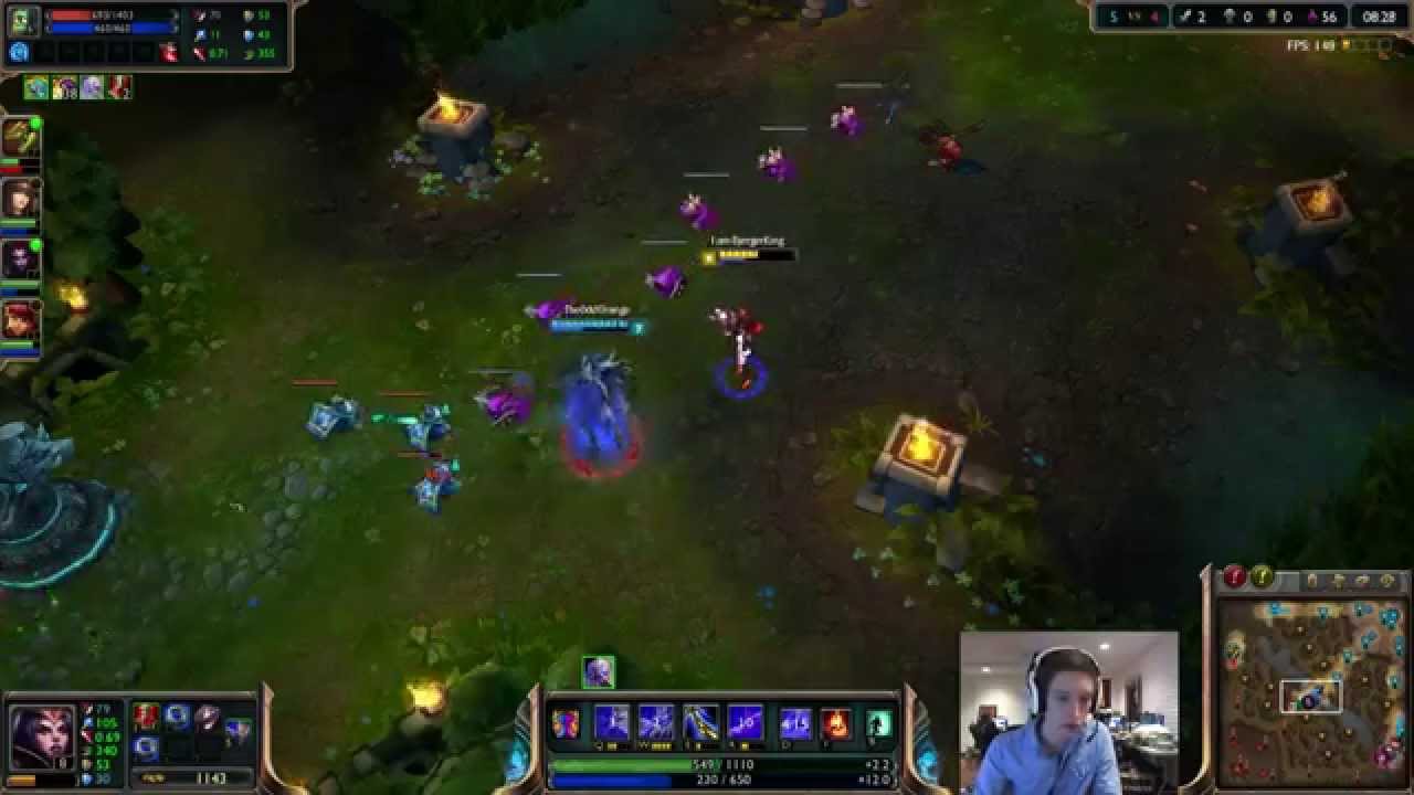 Bjergsen LeBlanc vs Yasuo [Challenger ranked solo queue mid]