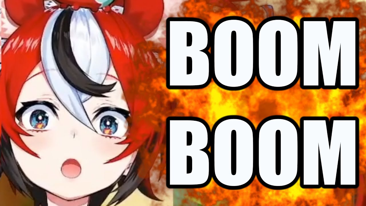 Hakos Baelz Goes Boom | Angry Birds | Hololive EN