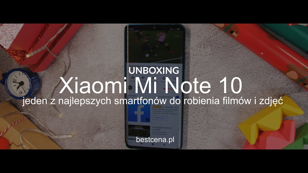 Xiaomi Mi Note 10 - unboxing | bestcena.pl