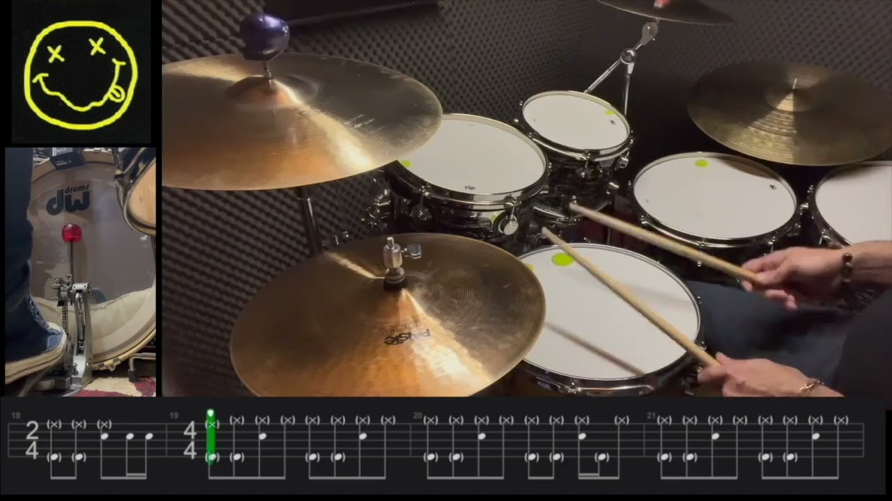 Nirvana Lake Of Fire Drum Cover + Score