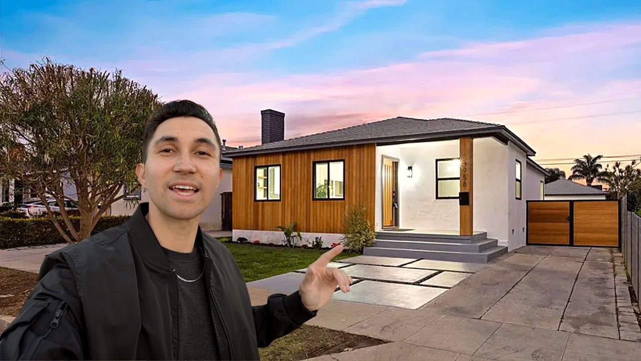 Touring a Brand New Mar Vista Remodel for $1.7 Million