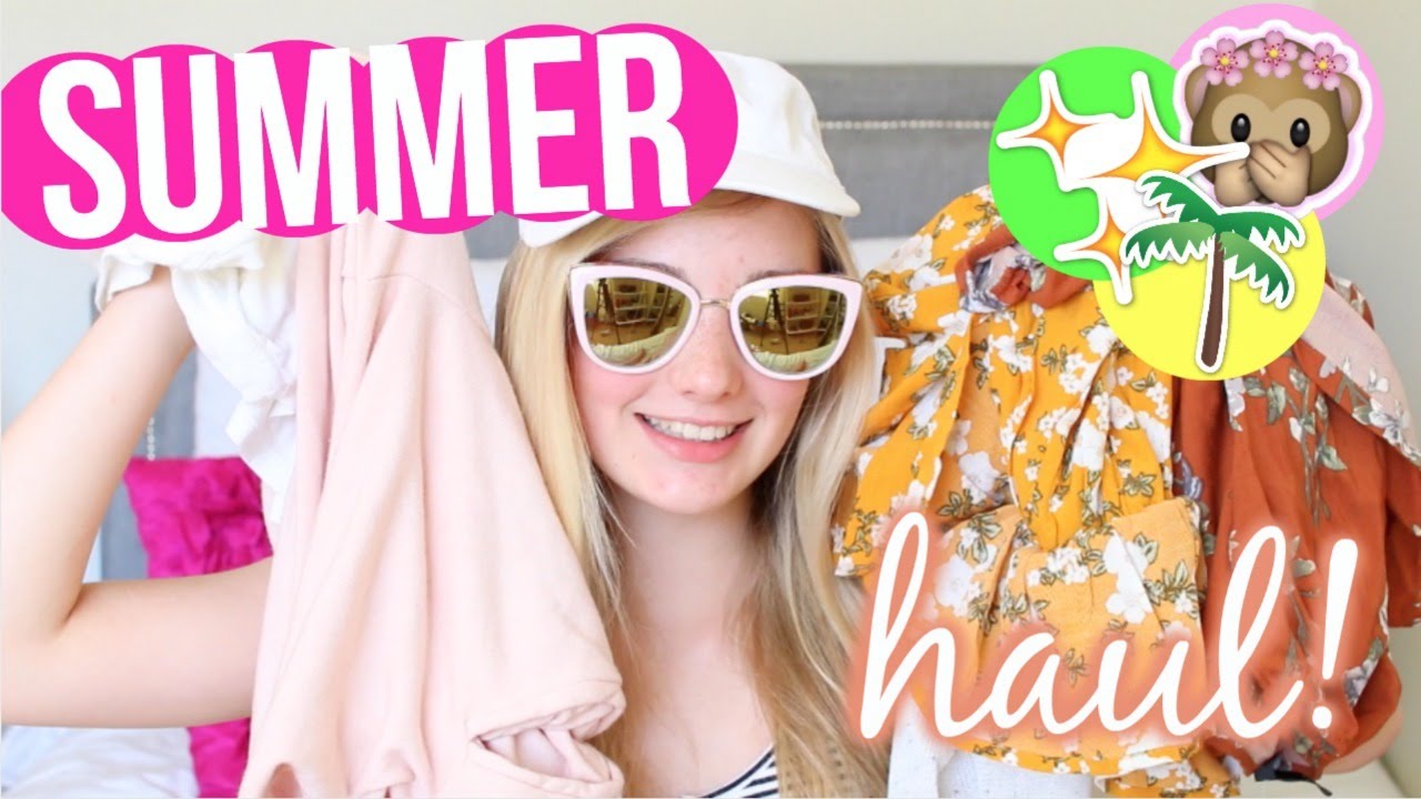 SUMMER TRY ON HAUL! | Avrey Ovard