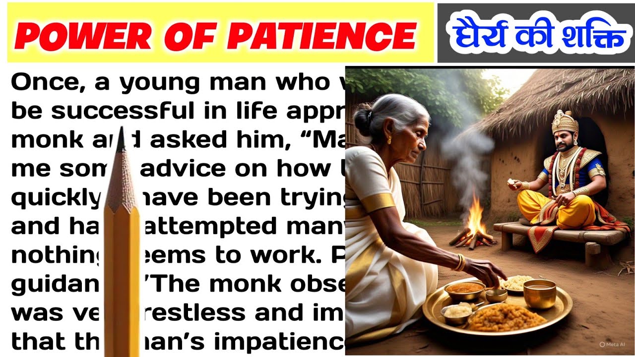 Power of Patience!!English Reading||English Story || English padhna kaise sikhe?