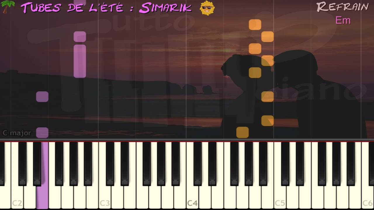Tarkan - Simarik (Piano facile)