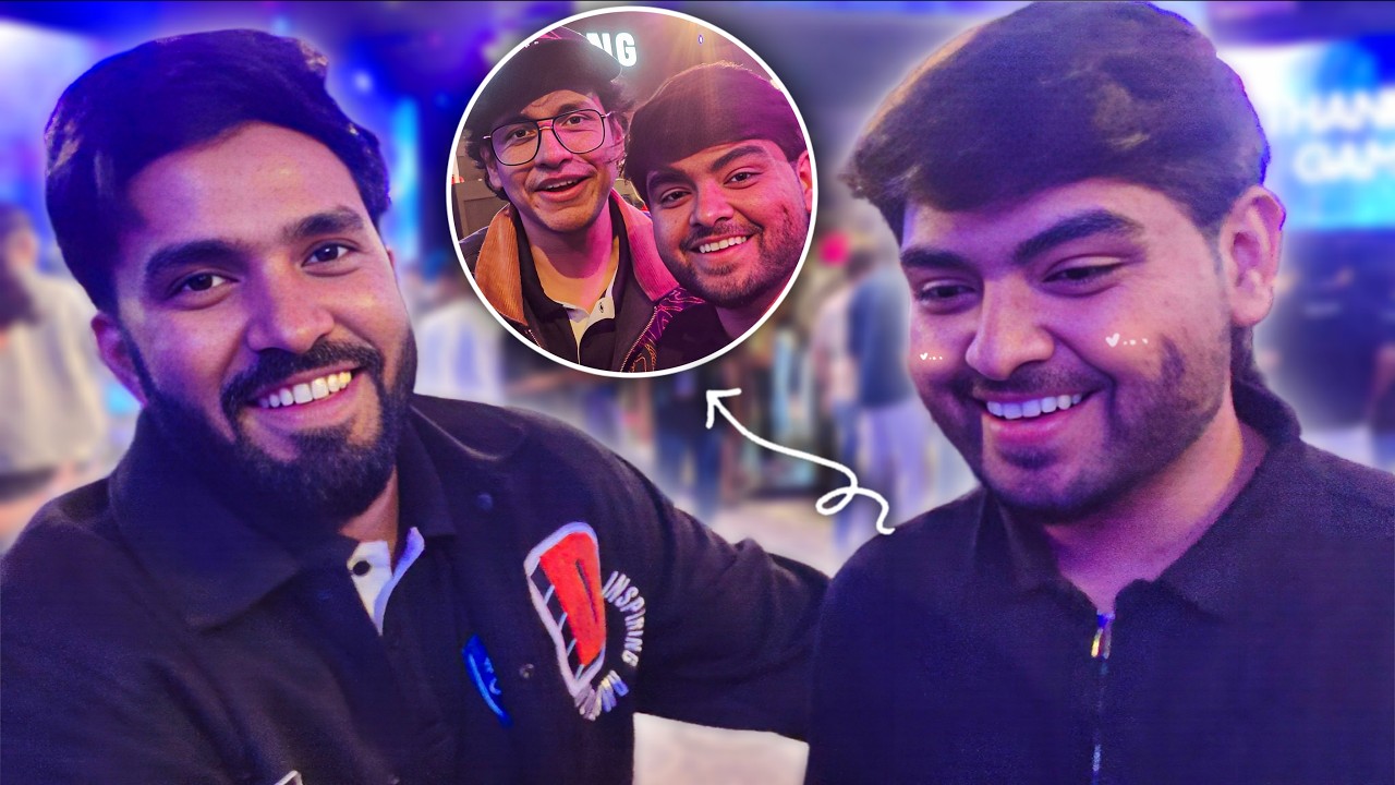 I MET ‪@TechnoGamerzOfficial & @triggeredinsaan  IN REAL LIFE!🔥