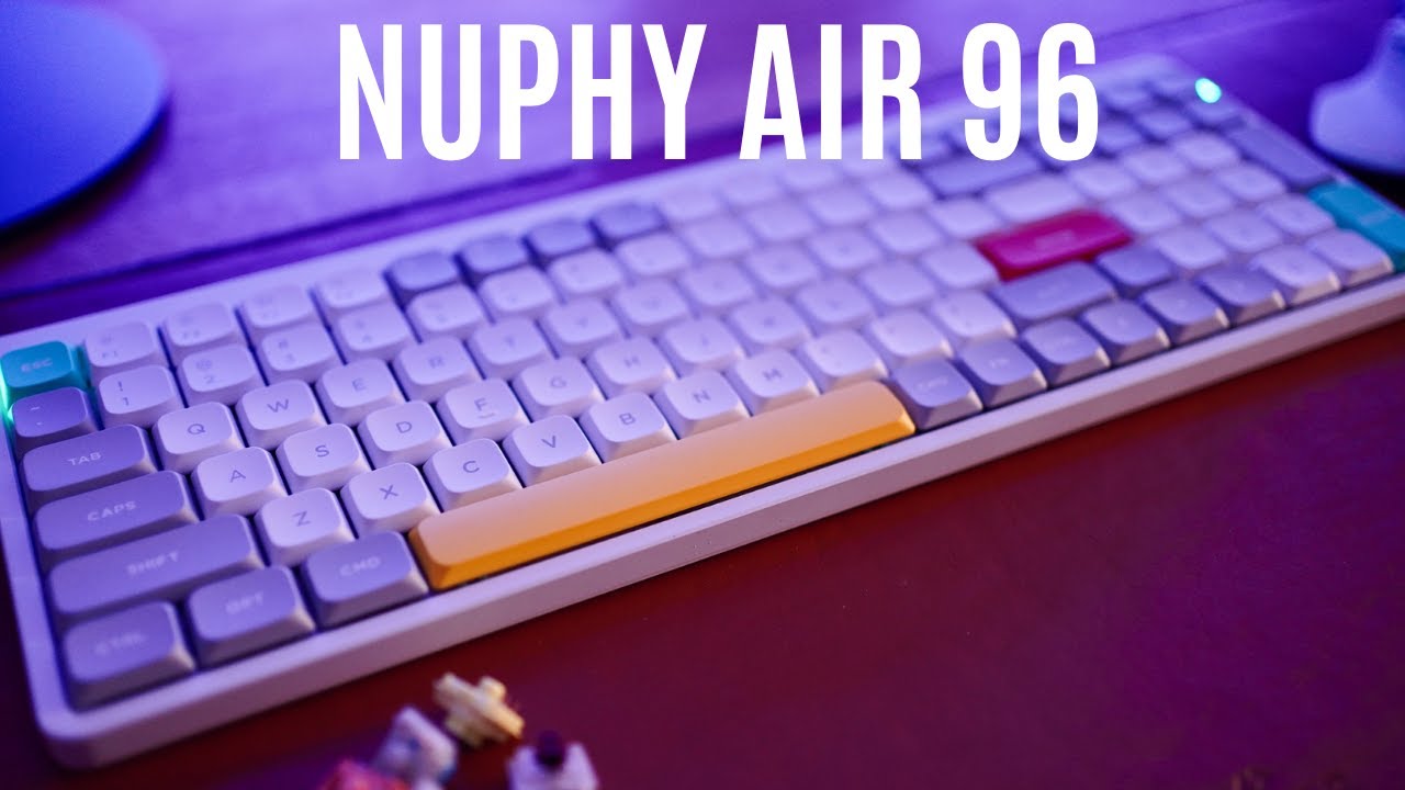 Nuphy Air96 Keyboard: the SLIMMEST low-profile wireless keyboard