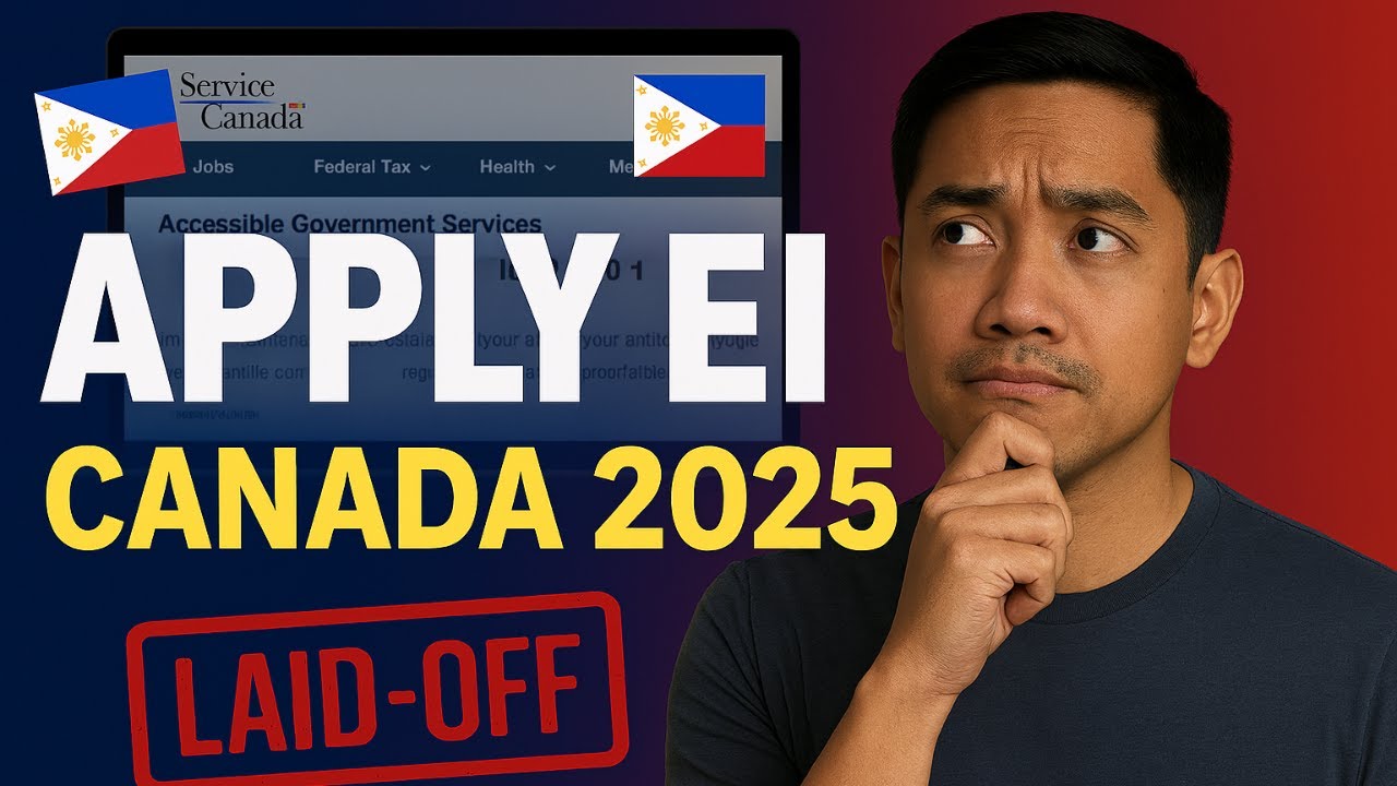 After Layoff: How I Applied for EI in Canada 2025 (Part 1) | OFW Step-by-Step Experience