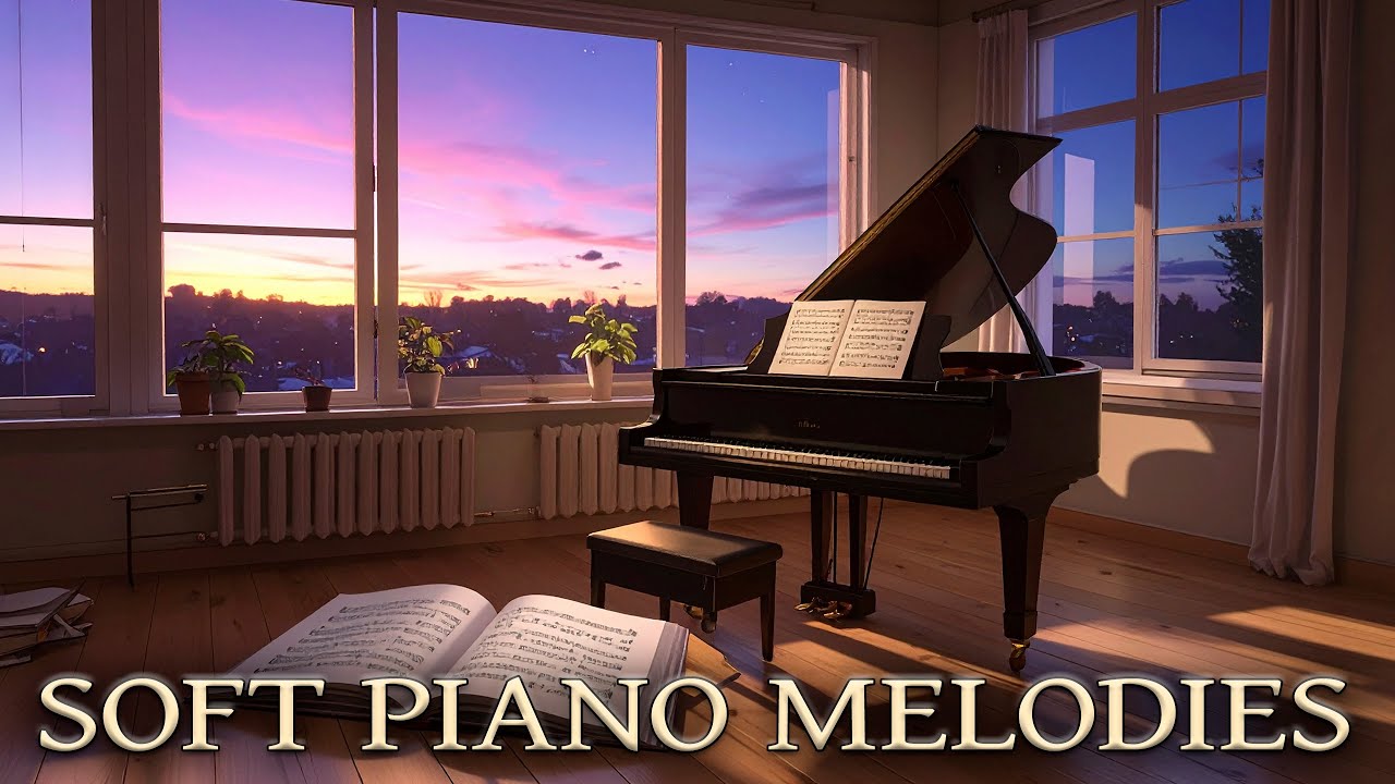 Piano Music for Studying, Sleeping & Relaxing | Soft Background Instrumental for Focus & Calm