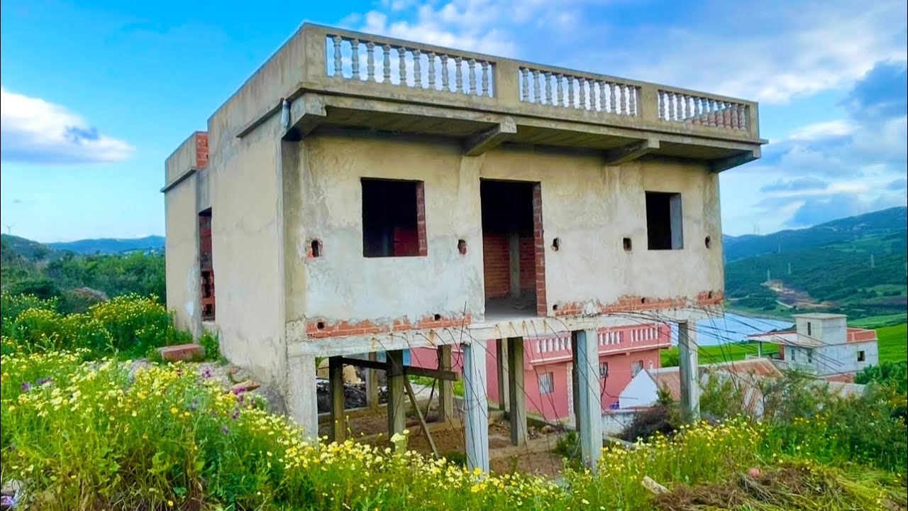 منزل رائع مبني بالرخصة على الطريق نواحي القصر الصغير طنجة 0703640826