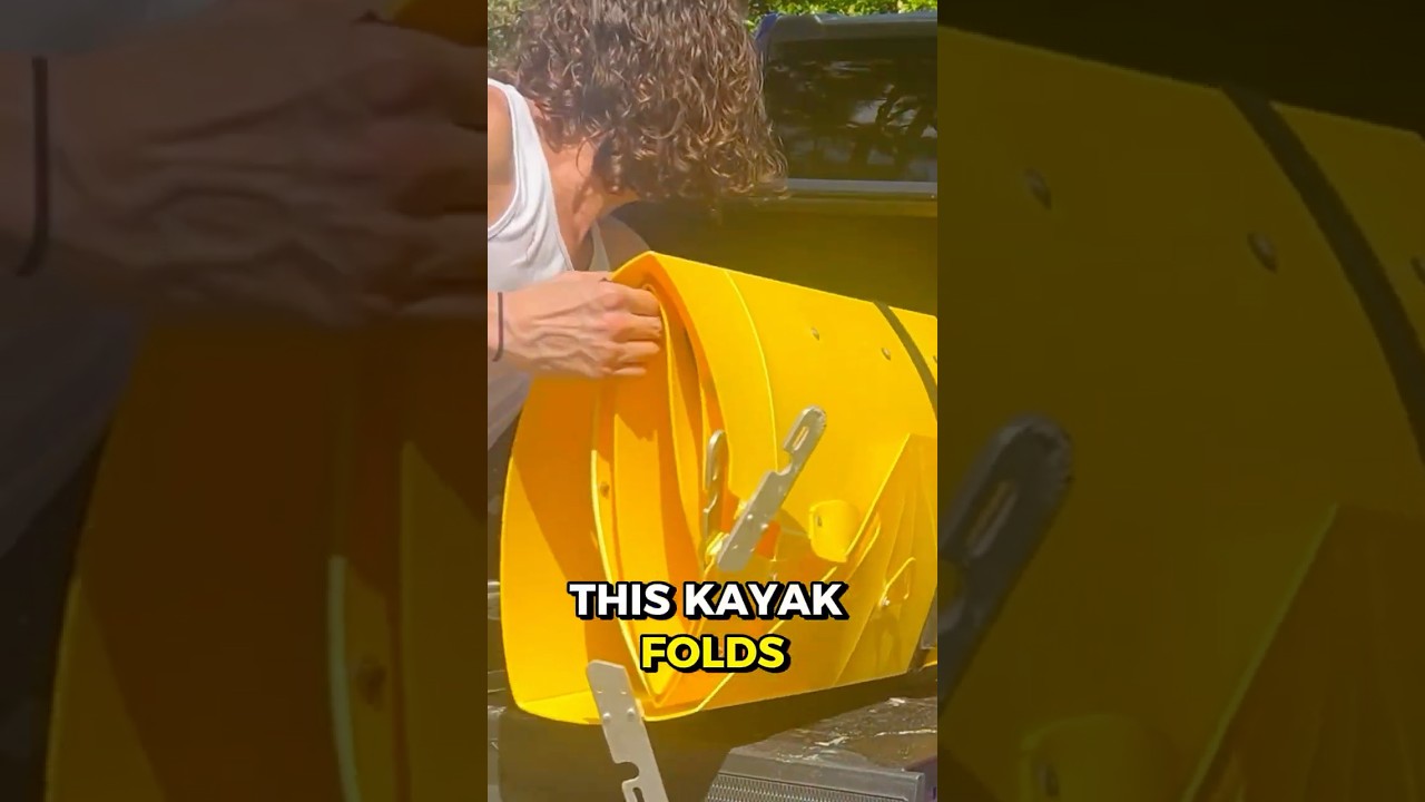 This Kayak Fits In My Car | Tucktec Folding Kayak