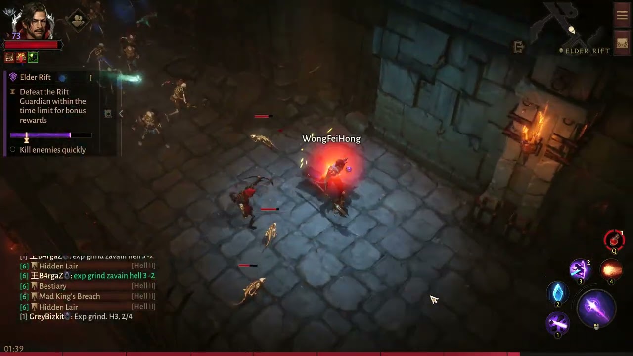 Diablo Immortal - How to get LEGENDARY GEAR in Elder Rift using one rare crest