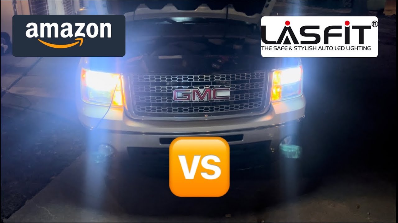 Amazon Brand LEDs vs. Lasfit!! Which are BETTER????