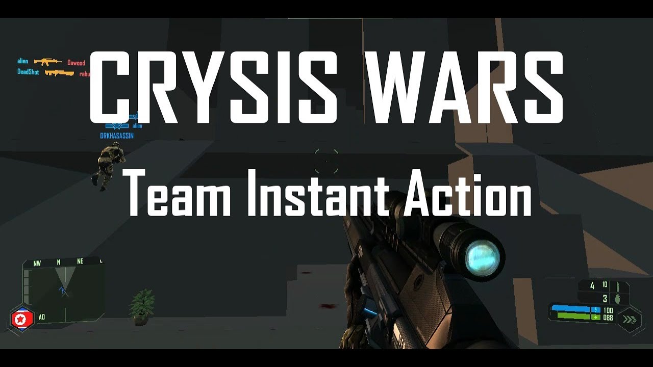 Crysis Wars  Team Instant Action on Aim Map