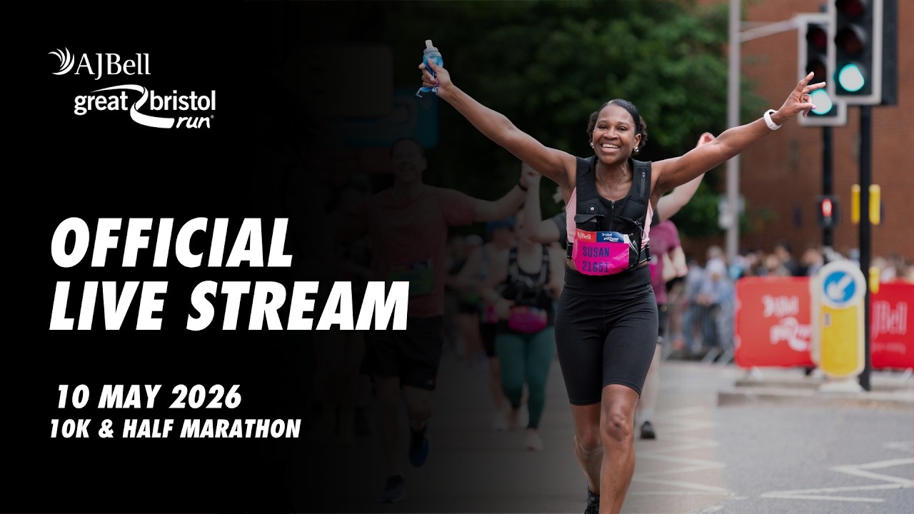 AJ Bell Great Bristol Run 2026 | Live Stream | 10K and Half Marathon